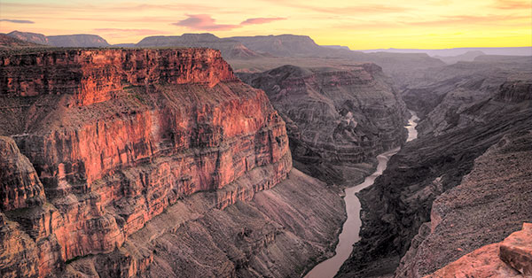 Breathtaking views at the Grand Canyon