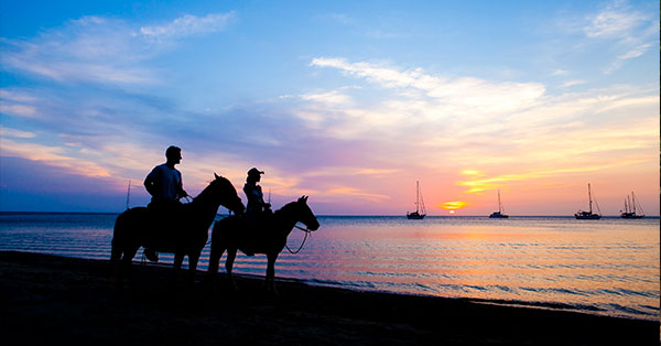 Horseback riding on the beaches of Amelia Island