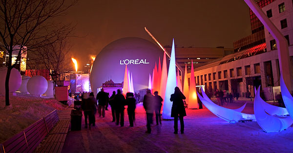 Plan your visit to Montreal during the Festival of Lights