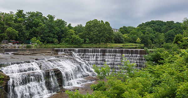 Waterfall in Ithaca, NY