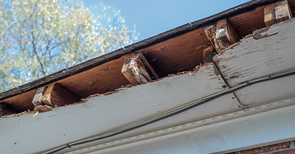 why clogged gutters cause damage